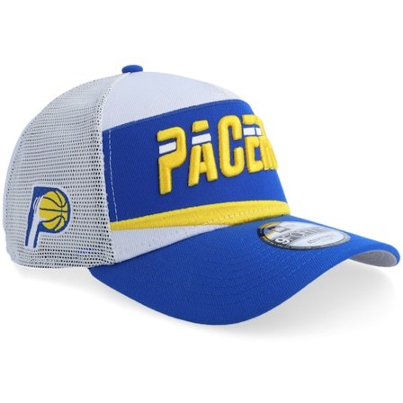 New Era - Azul trucker Gorra - Indiana Pacers NBA Ce 9FORTY Blue/White A-frame Trucker @ Hatstore