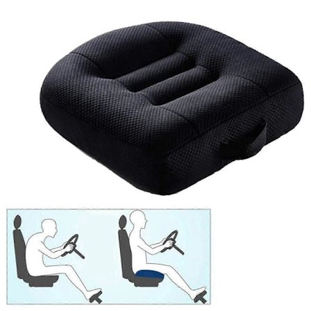 Bil højdeforøgende pude førersæde pude bomuld højdeforøgende pude for at reducere træthed skridsikker lastbil kontor