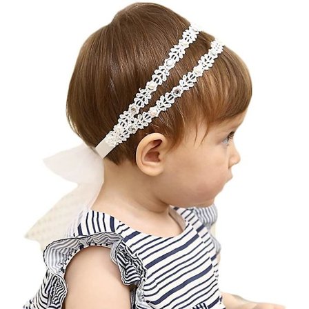 Baby Girl Super Elastic Headband Cotton Lace Infant Hair Band Children Hair Accessories