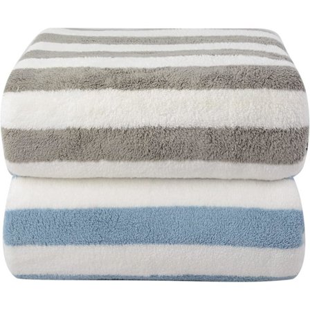 Mikrofiber badhandduk, handduk, strandhandduk, supermjuk badhandduk, mycket absorberande och snabbtorkande, för simbassäng, gym, resor, 70 x 140 cm,