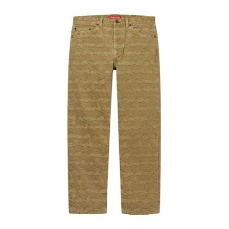 Supreme, Jeans Groen, Heren, Maat:W36