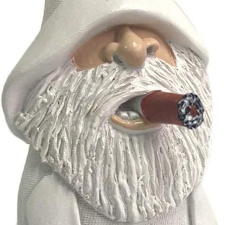 Havehave Nisse Mellemfinger Sjov Vejrbestandig Moderne Prydgenstand, Polyresin Have KLB