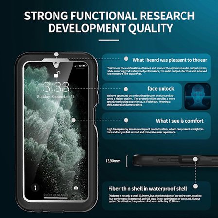 För Samsung Galaxy A15 5G RedPepper 360 Full Body Robust IP68 Vattentätt Telefonfodral