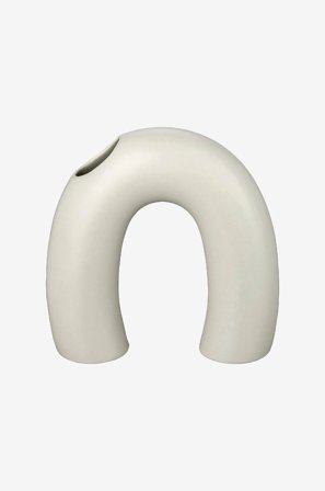 Blomus - Vase Kagetsu 18 cm - Grå - Urtepotteskjulere & vaser - Fra Homeroom