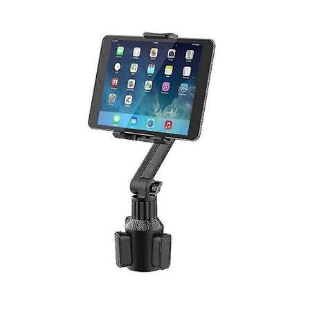 Universal Kopholder Tablet Holder Mount, 360 Justerbar Abs Tablet Kopholder Til Ipad, Smartphone Holder Til Biler