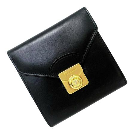 Salvatore Ferragamo Pre-owned Wallets & Cardholders Sort, Dame Vintage Accessories, Størrelse: ONE Size