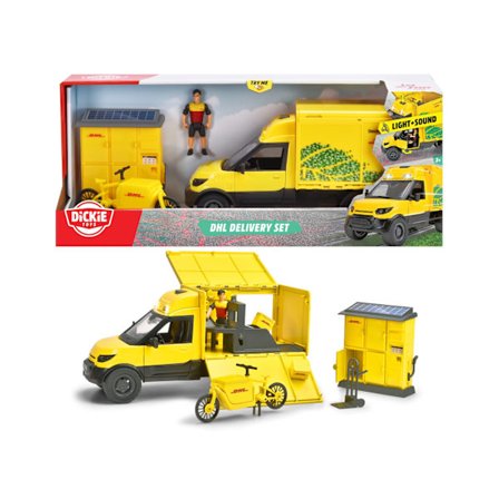 Dickie Toys DHL Delivery Lekset