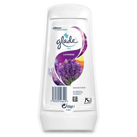 GLADE Doftblock Solid Gel Lavender 150gr - Lyreco - Städ och hygien - Luktförbättrare - Doftblock och plattor