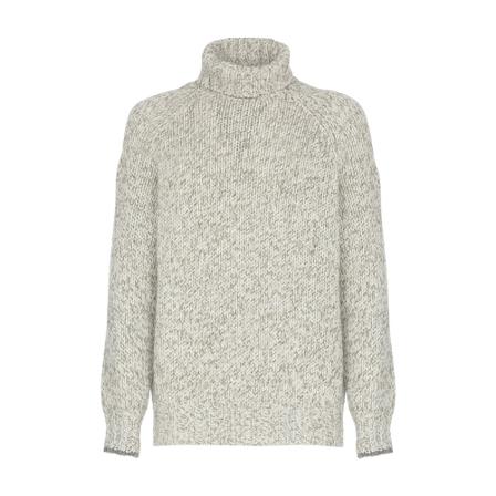 Brunello Cucinelli, Sweater Beżowy, Mężczyzna, Rozmiar: L