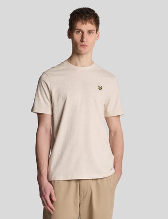 Lyle & Scott Heather T-Shirt - Cream - M