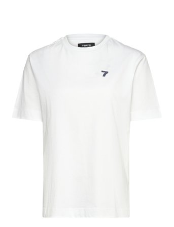 7 DAYS Active Organic Fitted Tee - White - M