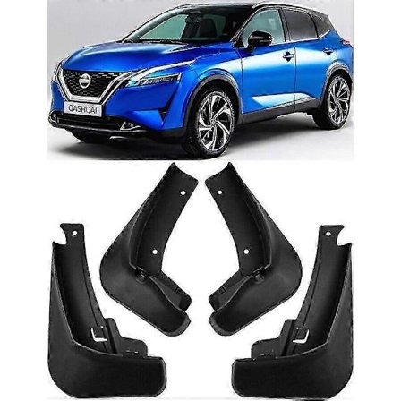 Originale stænklapper for og bag, kompatible med 2022-2024 Nissan Qashqai J12