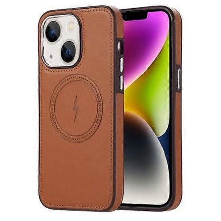 Sidoläder Magsafe Telefonfodral för iPhone 15 Pro Max