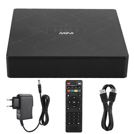 RK3229 2GB 16GB Android 8.1 Quad Core Smart TV Box med fjärrkontroll -240V