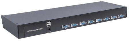 INTELLINET Modular 8-Port VGA KVM Switch F-FEEDS