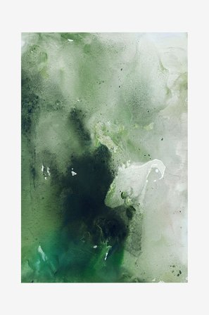 Malerifabrikken - Juliste Still Water 8 - Vihreä - Julisteet - - Homeroom