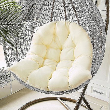 Musta riippukorituolin pehmuste keinutuoli rottinkituolin pehmuste kehtopehmuste