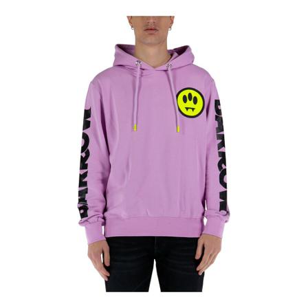 Barrow, Sweatshirt with logo graphics Różowy, Mężczyzna, Rozmiar: L