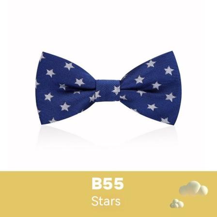 Barne-sløyfe Britisk stil gutt baby dobbeltlags liten sløyfe stjerne B55 ett sett