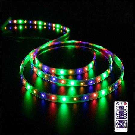 5m 10m USB Opladningsfjernbetjening Solcelle LED Lampe Udendørs Have