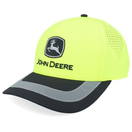 John Deere - Gul Keps - Current Tm Embroidery Yellow/Black Adjustable @ Hatstore