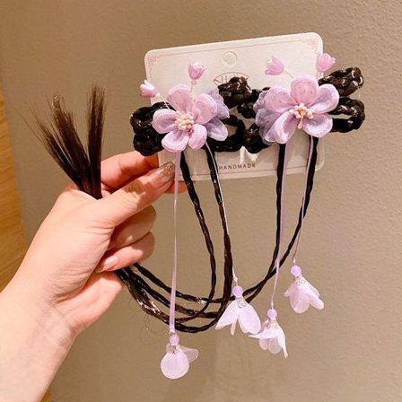 Parykkfletninger Hårklemme LILLA