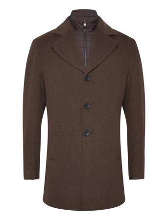 Bs Portmore Slim Fit Coat Bruun & Stengade Brown