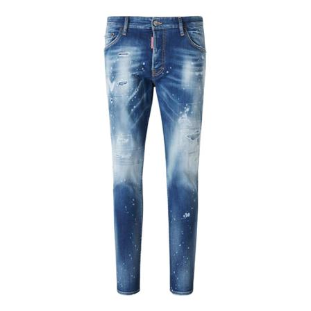 Dsquared2 - Jeans - Blå - Herr - Storlek: M, Herr, Storlek: M
