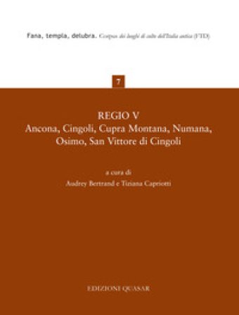 Regio V. Ancona, Cingoli, Cupra Montana, Numana, Osimo, San Vittore di Cingoli