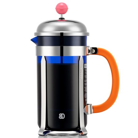 Bodum CHAMBORD Stempelkande 8 kopper, blå/orange | KitchenOne