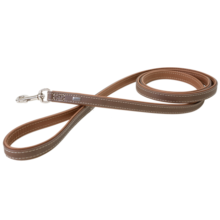 Hunter - Leash Porto 15/180 Tobacco/Cognac - Hund - Halsbånd - ZOO.no