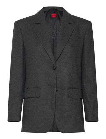 Areota Blazers Single Breasted Blazers Grey HUGO