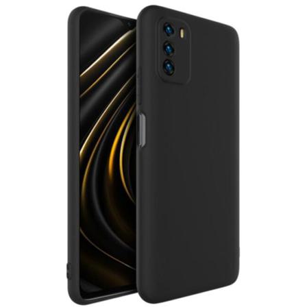 Xiaomi Poco M3 Silicone Case - Svart Silikonskal Svart