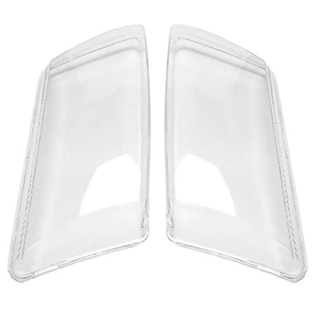 Par Vänster+Höger För B5 Bil Strålkastarglas Skydd Strålkastare Lampskärm Främre Ljusskal