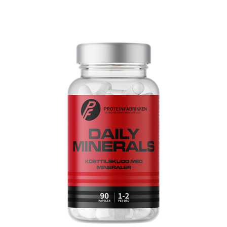 Proteinfabrikken Daily Minerals 90 kapsler