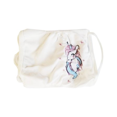 Mascherina Protettiva Lavabile Bambini Fantasia Unicorno 3 Pezzi