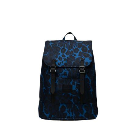 Herschel Recycled Flight Satin Retreat Mini , Blauw , unisex , Maat: ONE Size Rugzakken