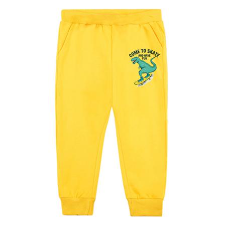 Pojkar Raka Ben Tecknad Träningsbyxor Dinosaur Print Baggy Pants
