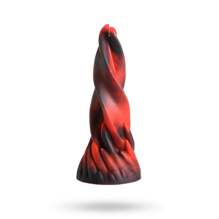 Hell Kiss Twisted Tongues Dildo 18,8 cm - XR Brands