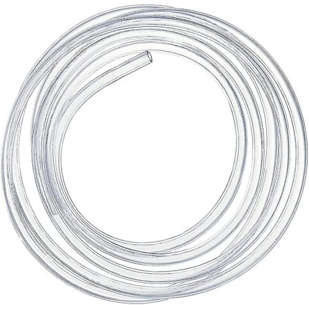 Transparent blød PVC-slange 5 meter, 4 6mm fleksibel trykslange