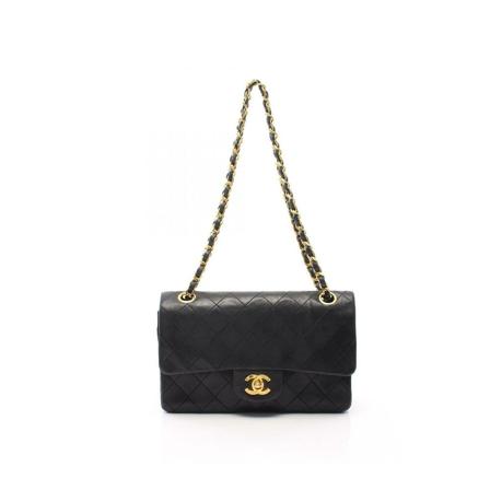 Chanel Vintage Pre-owned Shoulder Väska svart, Dam Vintage Väskor, Dam, Storlek: ONE SIZE