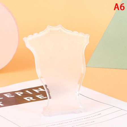 Halsband Hållare Hänge Smycken Display Stand Örhängen Display