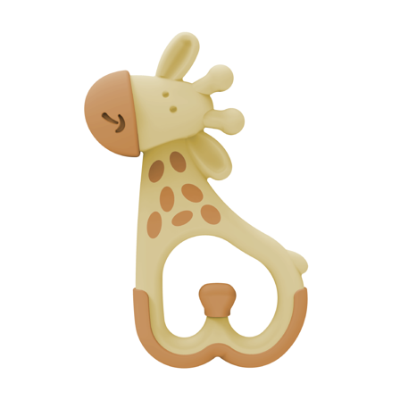 Dr. Brown's Massaging Ridgees Teether Giraffe, 1 stk.