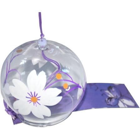 Furin Tuulikellot Käsintehty Lasinen Syntymäpäivä Ystävänpäivä Hääpäivä Vuosittaisjuhla Koti Keittiö Toimisto Sisustus Valkoinen Saruka