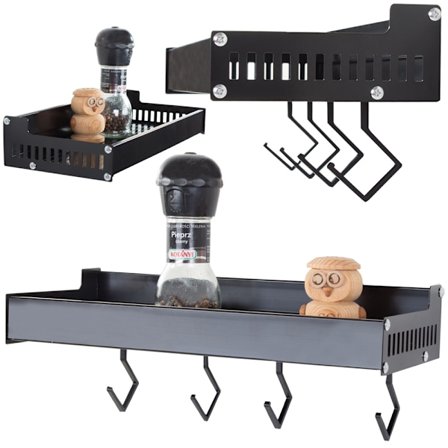 Kjøkkenhylle / Krydderhylle / Baderomshylle - Kjøkken & Bad