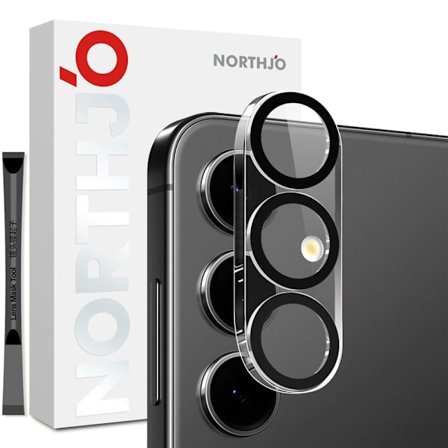 SKALO Samsung S25 FE NORTHJO Kamerabeskyttelse - Gennemsigtig