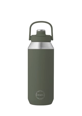 AYA&IDA Sports Bottle Tropical Green 950 ml, Sport & Velvære, Drikkedunke & Shakers, Drikkedunke