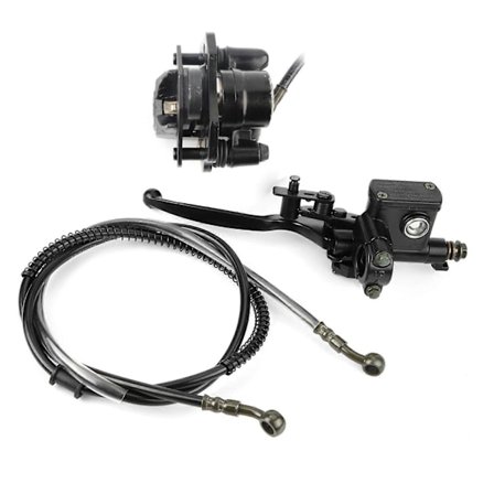 Hydraulisk Bagskivebremse Kaliber System med Klodser til Quad Dirt Bike ATV Dune