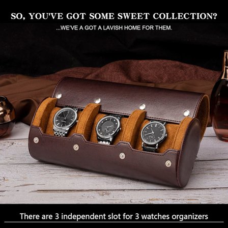 Urkasse Ko læder rejsehåndled smykker opbevaring