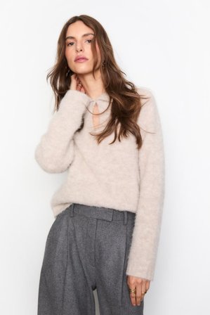 CAMILLA PIHL - Cody Knit - Greige Melange SizeS